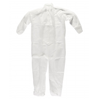 Disposable Polypro Coverall, 30 g, X-Large, White (Pack of 25)