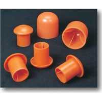Rebar Cap, Large, for #9-#16 (2'), Orange (Pack of 100)