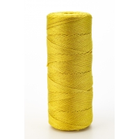 Nylon Mason Twine, 1/2 lb. Twisted, 18 x 550 ft., Glo Yellow (Pack of 6)