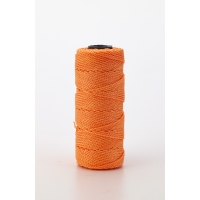Nylon Mason Twine, 1 lb. Twisted, 18 x 1090 ft., Glo Orange (Pack of 4)