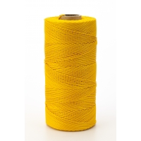 Nylon Mason Twine, 1 lb. Braided, 18 x 1000 ft., Glo Yellow (Pack of 4)
