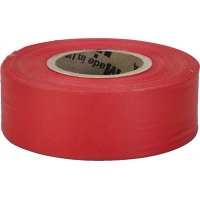 Flagging Tape, Ultra Standard, Red (Pack of 12)