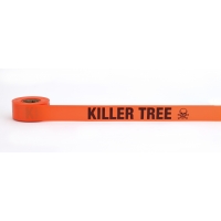 Flagging Tape Printed 'Killer Tree', 1-1/2' x 50 YDS (Pack of 9)
