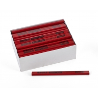 Red Carpenter Pencils, 72 pencils per box (6 sleeves of 12ea)