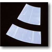 2 Piece Reflective Traffic Cone Collar Set, White