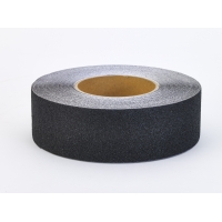 Aluminum Oxide Non Skid Abrasive Safety Tape, 60' Length x 2' Width, Black