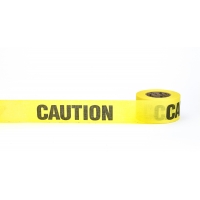 Repulpable Tape, 'Caution', 3' X 45 YDS, Yellow (Pack of 20)