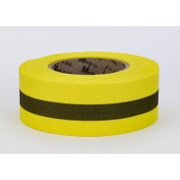 Repulpable Tape, Yellow/Black Stripe, 2' X 45 YDS (Pack of 30)