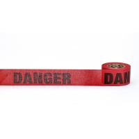 Repulpable Tape, 'Danger', Red, 3' X 45 YDS (Pack of 20)