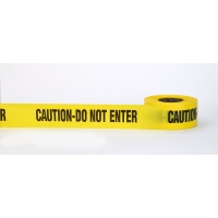 Barricade Tape, 'Caution Do No Enter', 3 mil, 3' x 300', Yellow (Pack of 16)