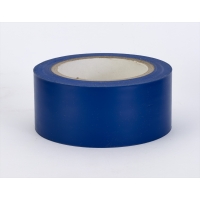 PVC Vinyl Aisle Marking Tape, 6 mil, 2' x 36 yd., Blue (Pack of 24)