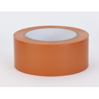 PVC Vinyl Aisle Marking Tape, 6 mil, 2' x 36 yd., Orange (Pack of 24)