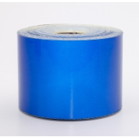 Engineering Grade Retro Reflective Adhesive Tape, 50 yds Length x 4' Width, Blue
