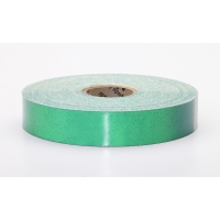 Engineering Grade Retro Reflective Adhesive Tape, 50 yds Length x 1' Width, Green