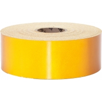 Engineering Grade Retro Reflective Adhesive Tape, 50 yds Length x 2' Width, Yellow