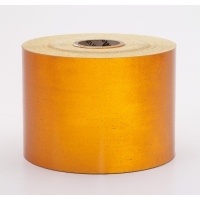 Engineering Grade Retro Reflective Adhesive Tape, 50 yds Length x 4' Width, Orange