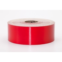 Engineering Grade Retro Reflective Adhesive Tape, 50 yds Length x 2' Width, Red