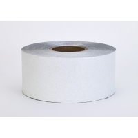 Construction Grade Foil Backed Pavement Marking Adhesive Tape, 100 yds Length x 4' Width, White