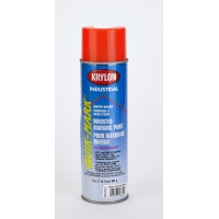 Waterbased Inverted Spray Paint Red/Orange 3630, 20 oz, 12 PK