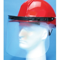 Hard Hat Plastic Face Shield