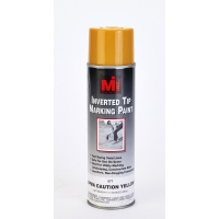 Inverted Tip Spray Paint, #677 Apwa Caution Yel, 20 Oz.12/cs