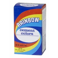Mutual Industries 9009-0-1 Rainbow Cement Color,  1 lb., Terra Cotta