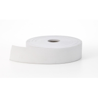 Knit elastic, White 2 in - 10 yards