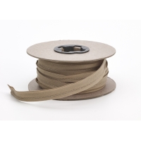 Broadcloth cord piping, 1/2 in Wide, 15 yds, Khaki