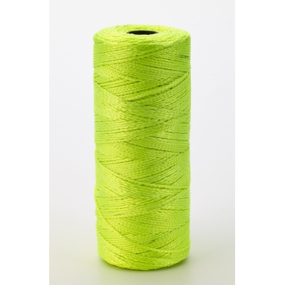 14661-139-550, Nylon Mason Twine, 1/2 lb. Twisted, 18 x 550 ft., Glo Lime (Pack of 6), Mutual Industries