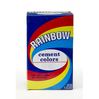 9012-5-0, 5 lb Box of Rainbow Color - Brownstone, Mutual Industries
