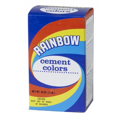 9015-1-0, 1 lb Box of Rainbow Color - Cement Red, Mutual Industries