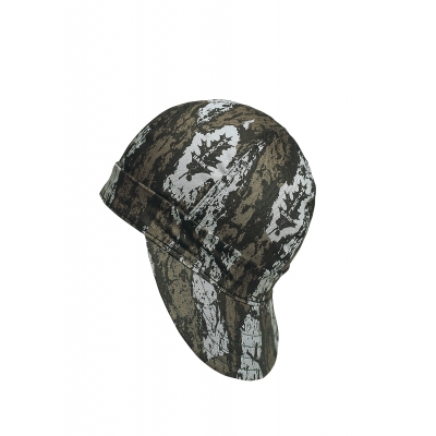 M00338-00000-6875, Kromer Bark Camo Style Welder Cap, Cotton, Length 5, Width 6, Mutual Industries
