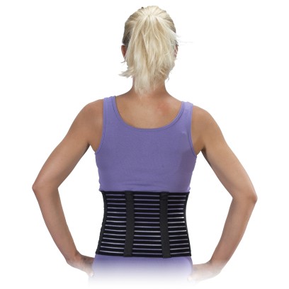 7 In Ortho-Rite Cool Support -Black